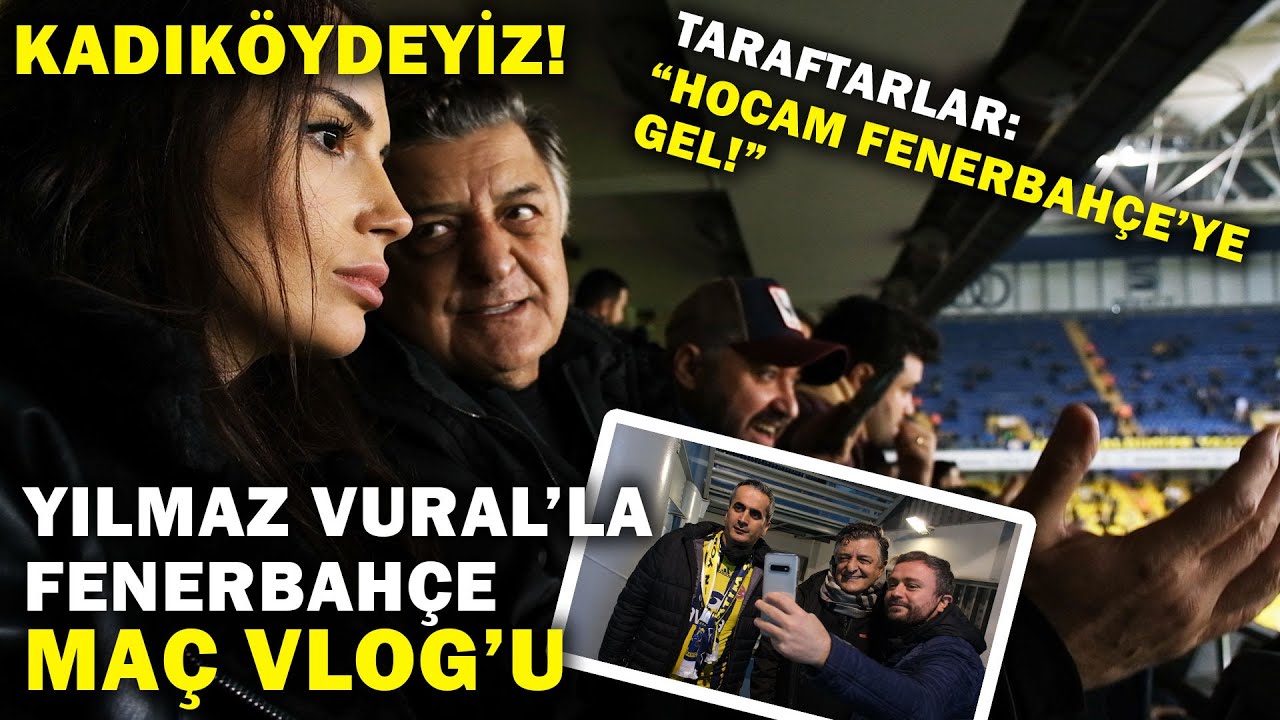 Yılmaz Vural'dan Fenerbahçe Stadyum Vlog'u: Taraftarlardan Yılmaz Vural Tezahüratı