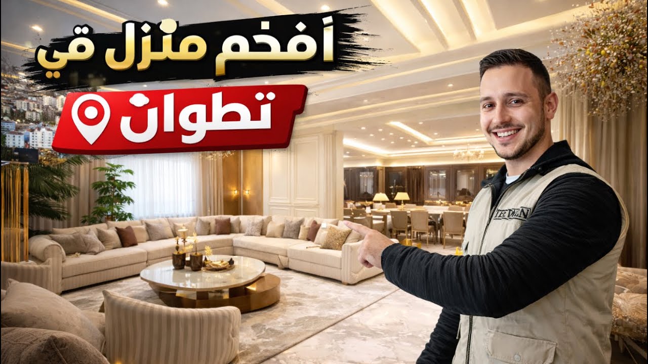 أفخم منزل في تطوان 😲 فخامة ما كتتشافش بزاف | MAIMOUNI 08
