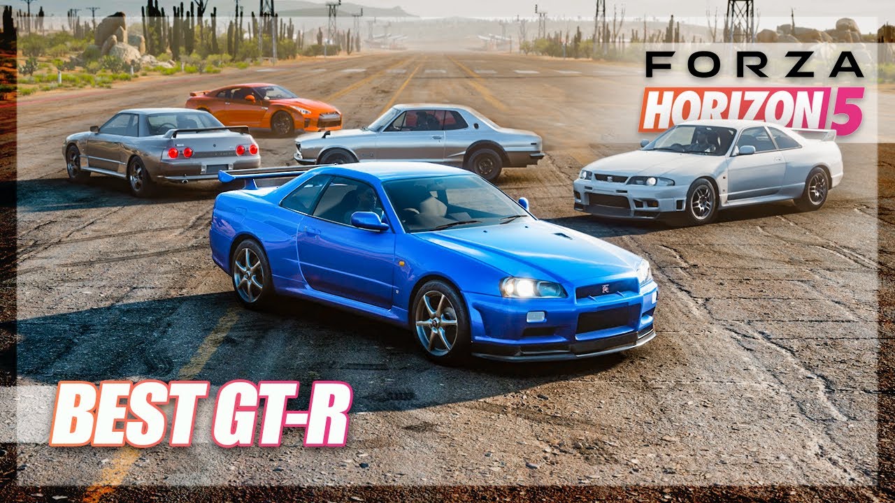 Forza Horizon 5 - Best Nissan GT-R! (Generations Comparison)