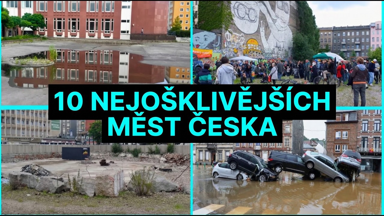 10 NEJOŠKLIVĚJŠÍCH MĚST V ČESKU (1. MÍSTO JE NOČNÍ MŮRA!)