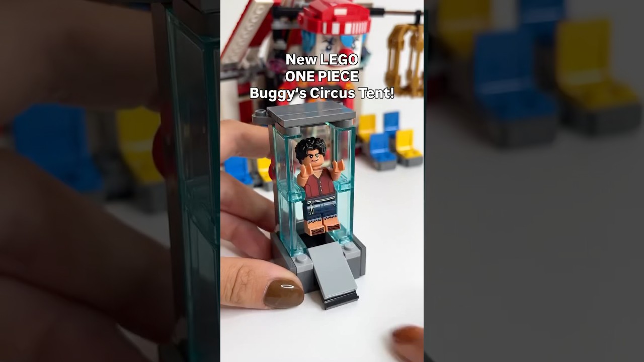 New LEGO One Piece Buggy the Clown&lsquo;s Circus Tent! 🎪 #newlego #legoonepiece #legoreview