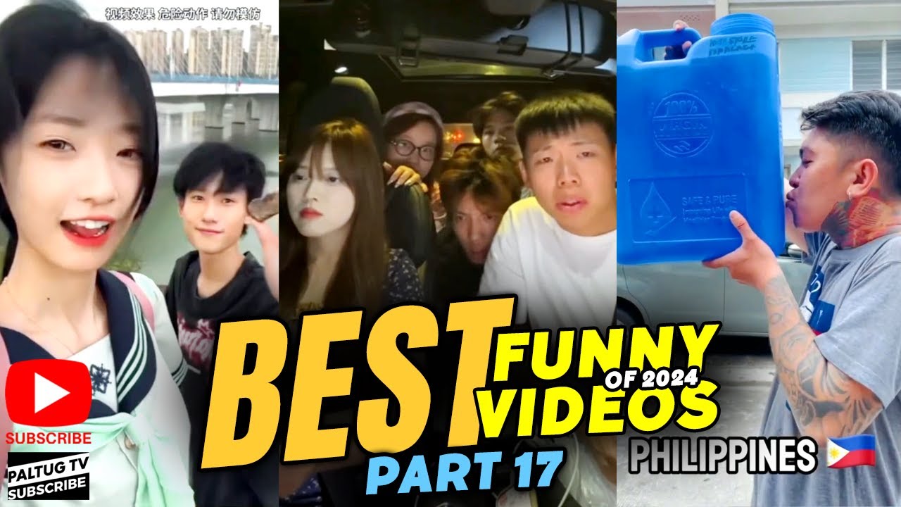 😂 Best Funny Videos of 2024 PART 17 try not to laugh | PALTUG TV (reaction video)
