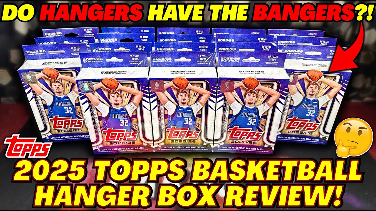 *У вешалок есть такие же крутые штуки?!🤔 ОБЗОР БАСКЕТБОЛЬНОЙ ВЕШАЛКИ TOPPS 2025!🏀