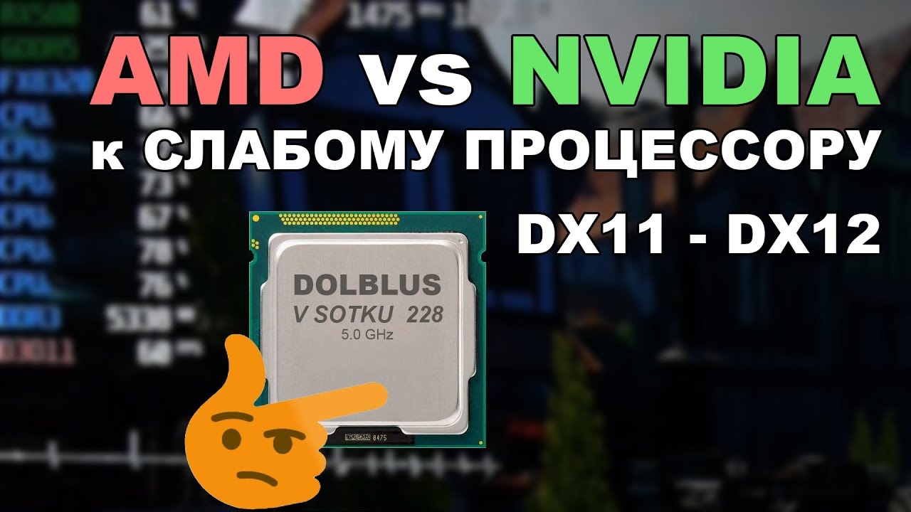 Процессорозависимость видеокарт. Polaris vs Pascal.