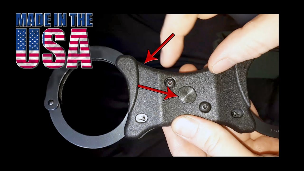 🚨🪨🇺🇸 Hiatt 2105 Black Rigid Speedcuffs Police Handcuffs USA made