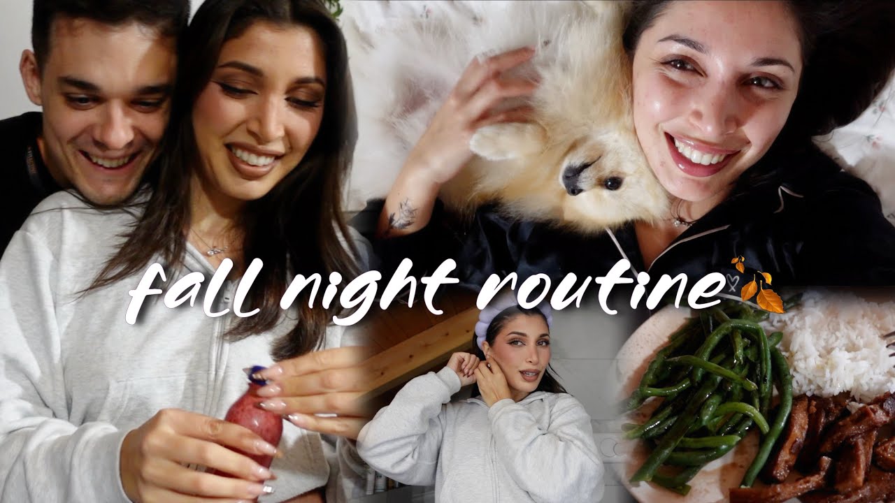 FALL NIGHT ROUTINE 2024 🍂🤎 MelissaTani
