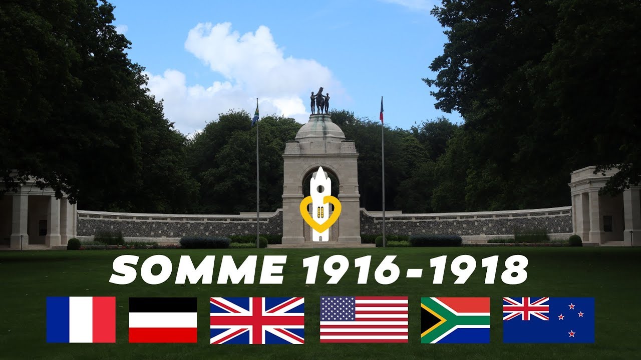 BATAILLE DE LA SOMME 1916 - 1918 : La découverte du Circuit du Souvenir 🌺