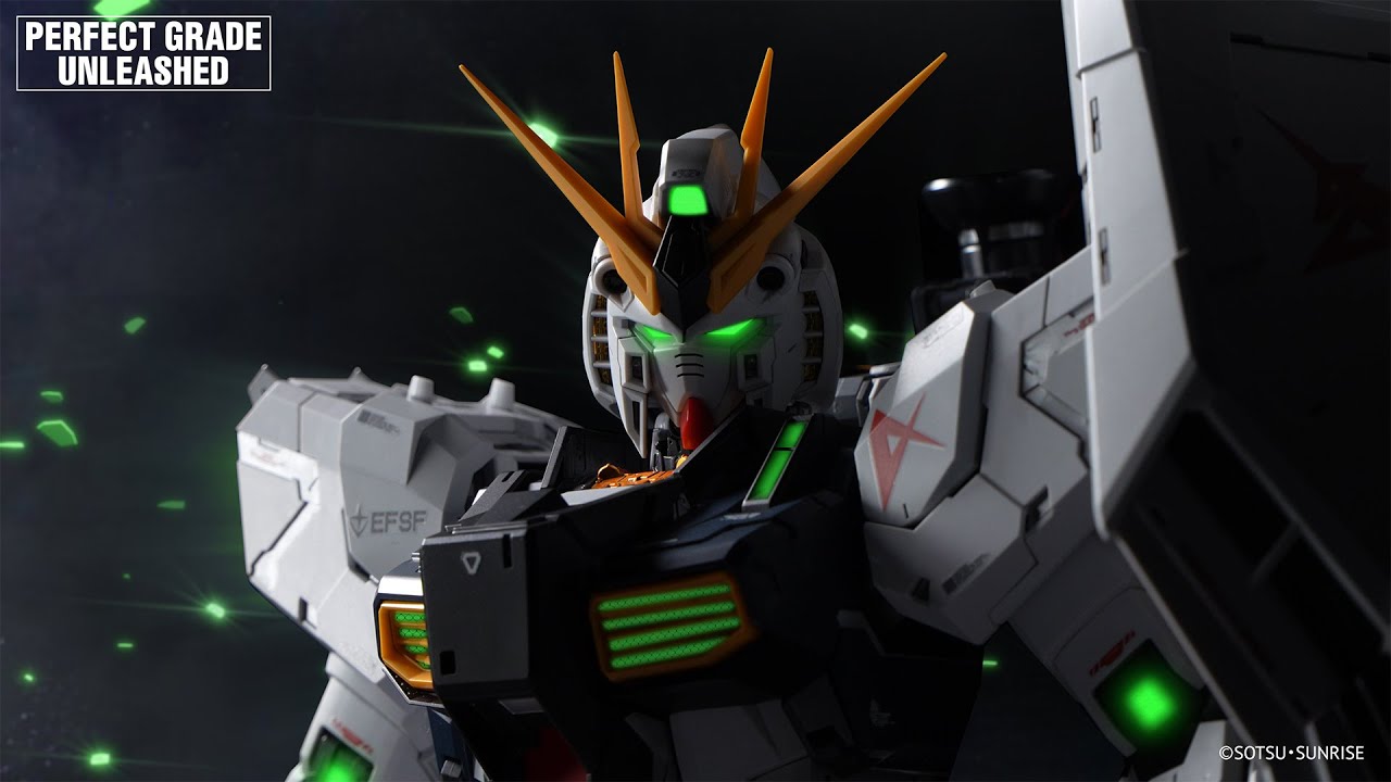 「PERFECT GRADE UNLEASHED  1/60 뉴 건담」소개 영상