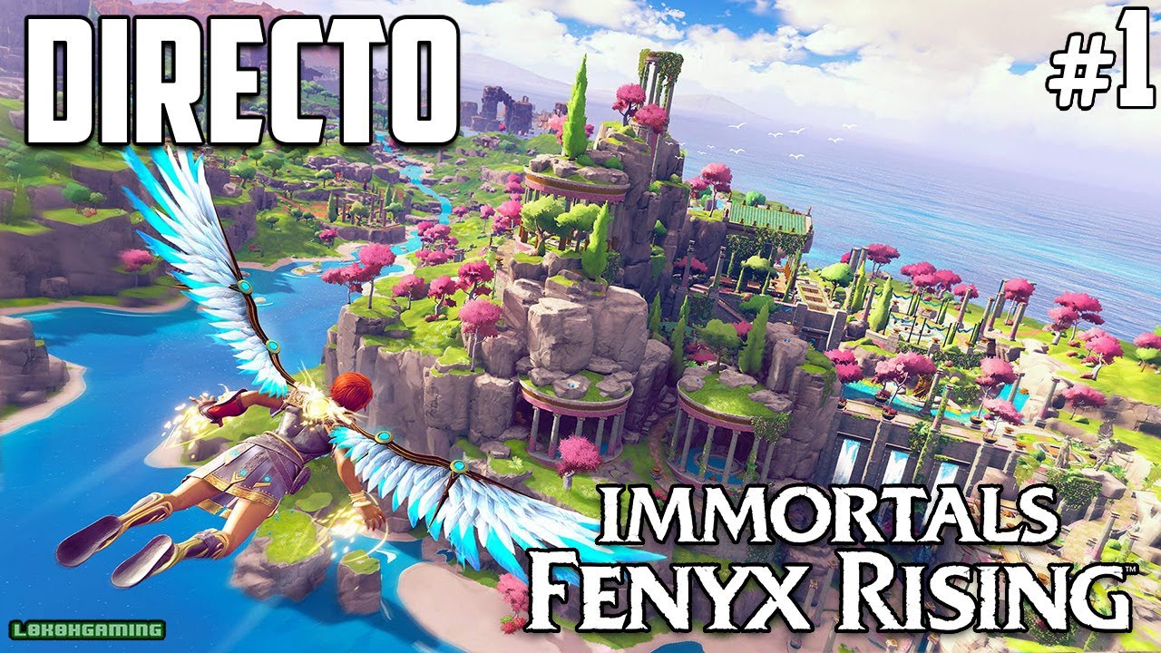 Immortals Fenyx Rising - Directo #1 Español - Impresiones - Primeros Pasos - PS5 - 4K 60FPS