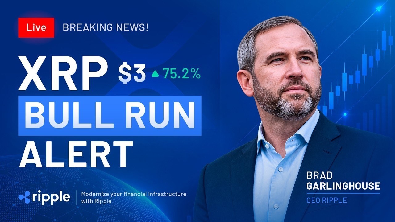 🚨 XRP BULL RUN ALERT | Brad Garlinghouse Message, Crypto News & XRP Price Prediction