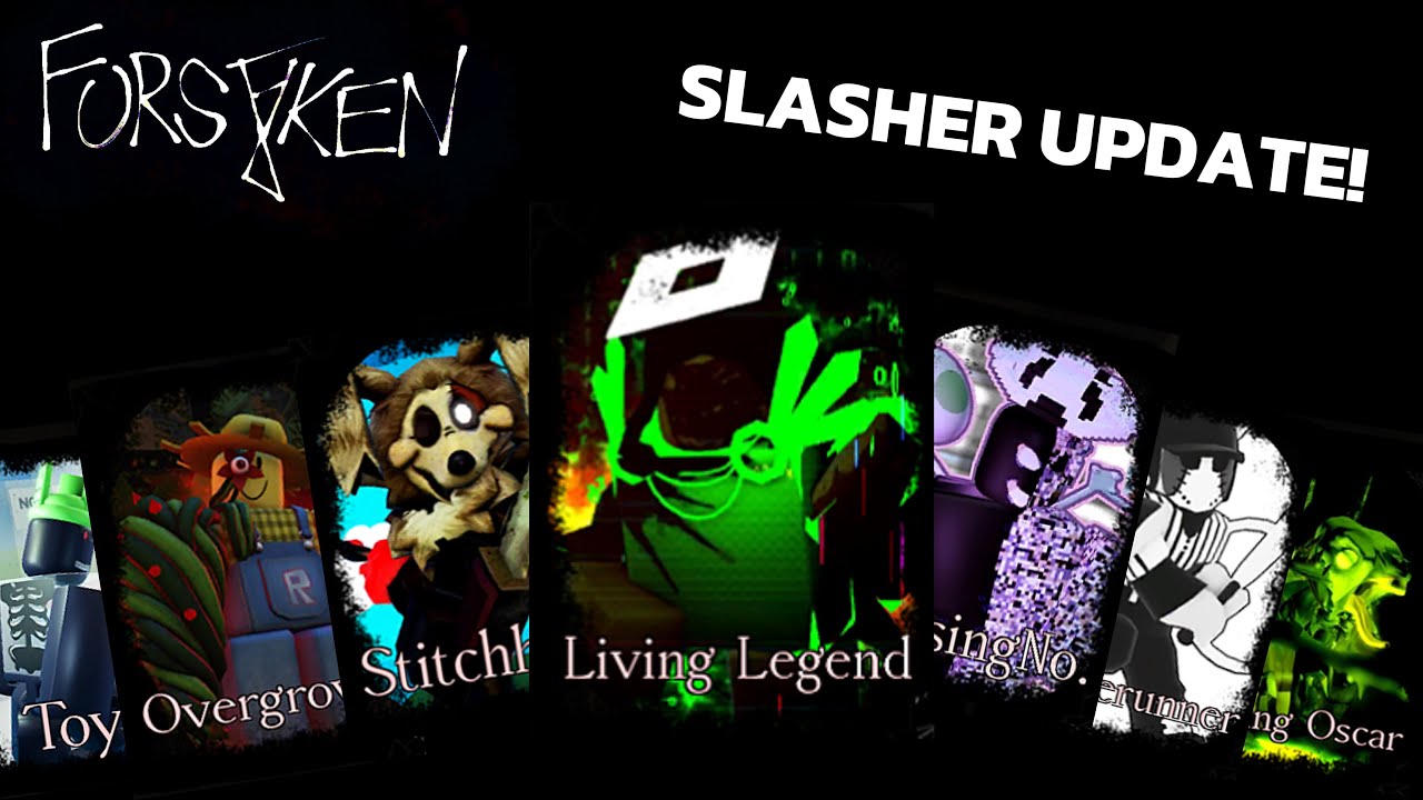 EVERY NEW KILLER SKIN GAMEPLAY! (Slasher Update) | Forsaken