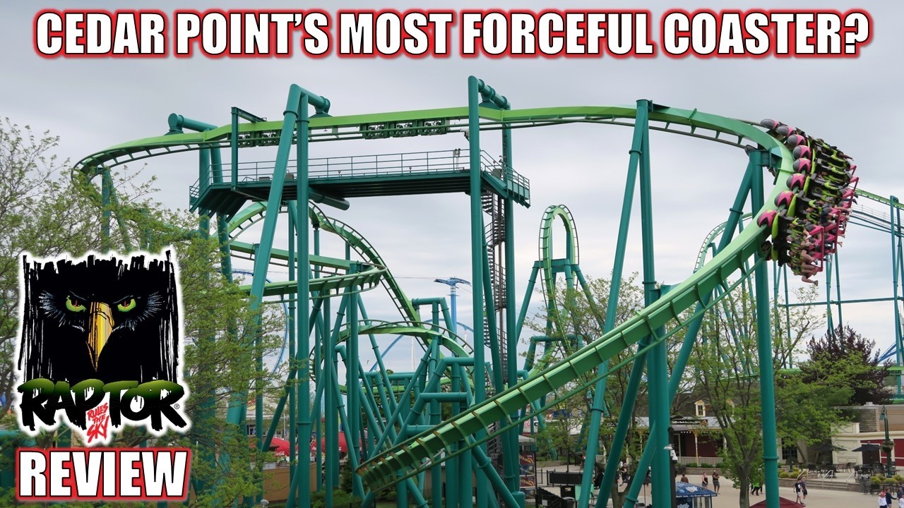 Raptor Review, Cedar Point Bolliger & Mabillard Inverted Coaster | Park's Most Forceful Coaster?