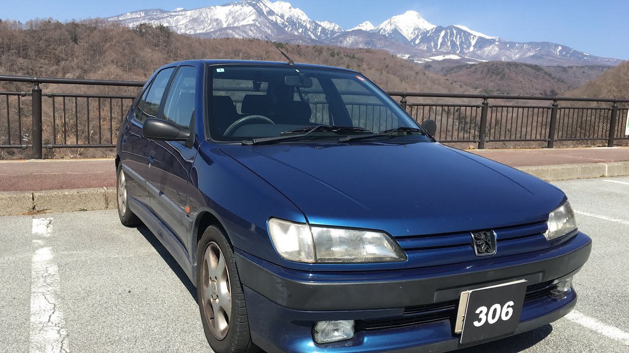 Peugeot 306 xsi #63 - 5℃ mountain to 25℃ city - Mt. Fuji view from lake Kawaguchiko bridge Day3