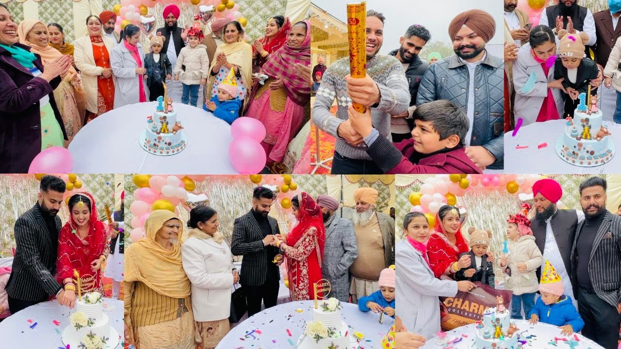 PEHLI ANNIVERSARY & BIRTHDAY CELEBRATION WITH FAMILY IN INDIA | RING CEREMONY | INDER & KIRAT