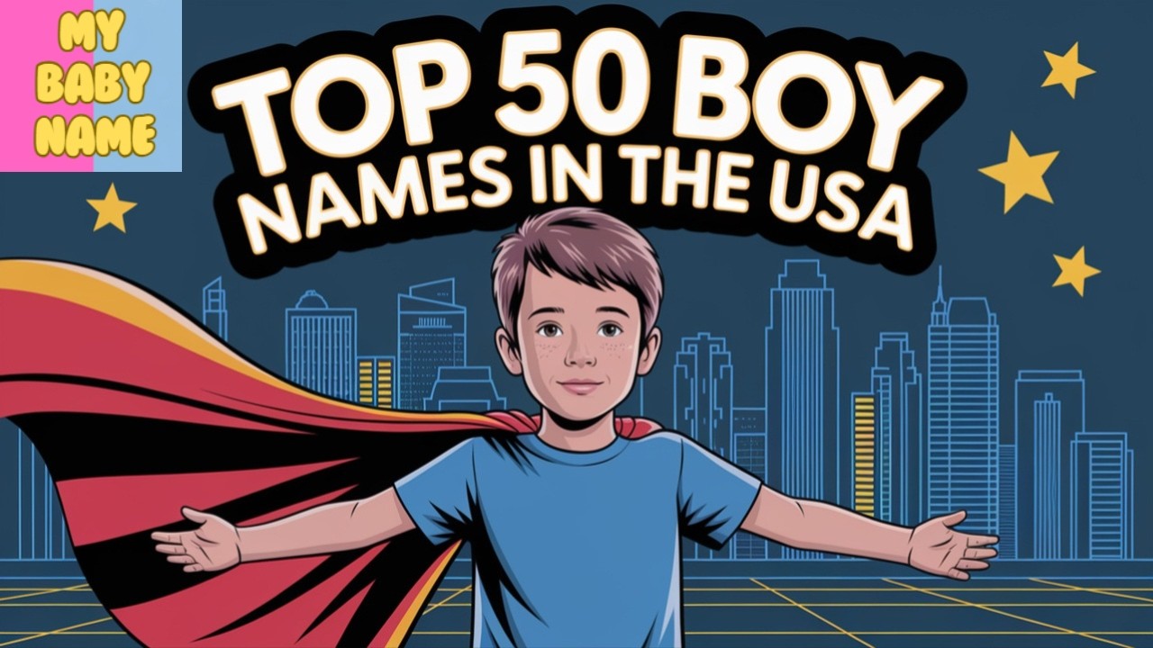 Top 50 Most Popular Boy Names in the USA 2025 &ndash; Modern & Timeless Picks