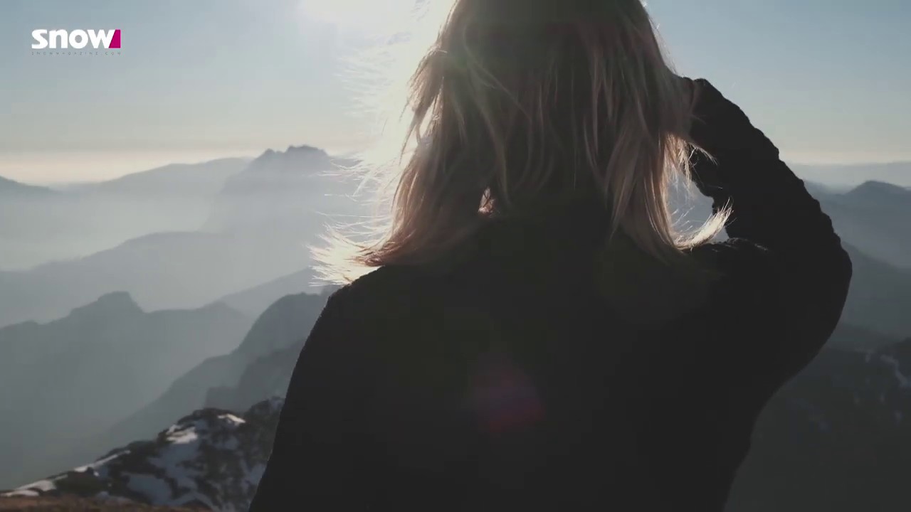 Jenny Jones blazing trails in Baqueira Beret, Catalan Pyrenees