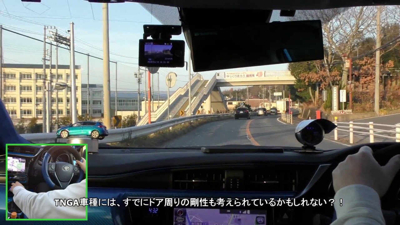 【レビュー】TRDドアスタビライザー走行レビュー