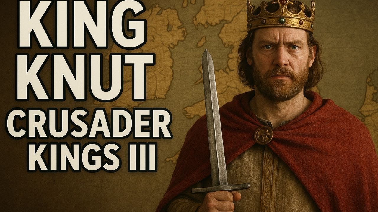Historical CK3 Roleplay: Becoming KING KNUT the Conqueror! | Crusader Kings III #pcgaming #ck3