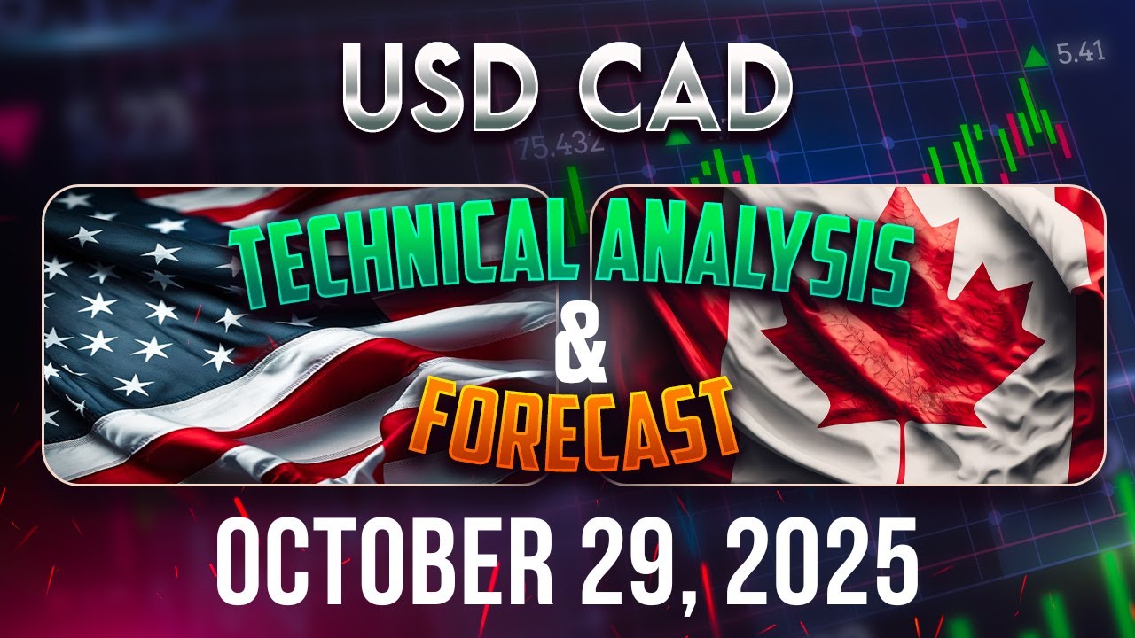 USDCAD Forecast and Technical Analysis for October 29, 2025