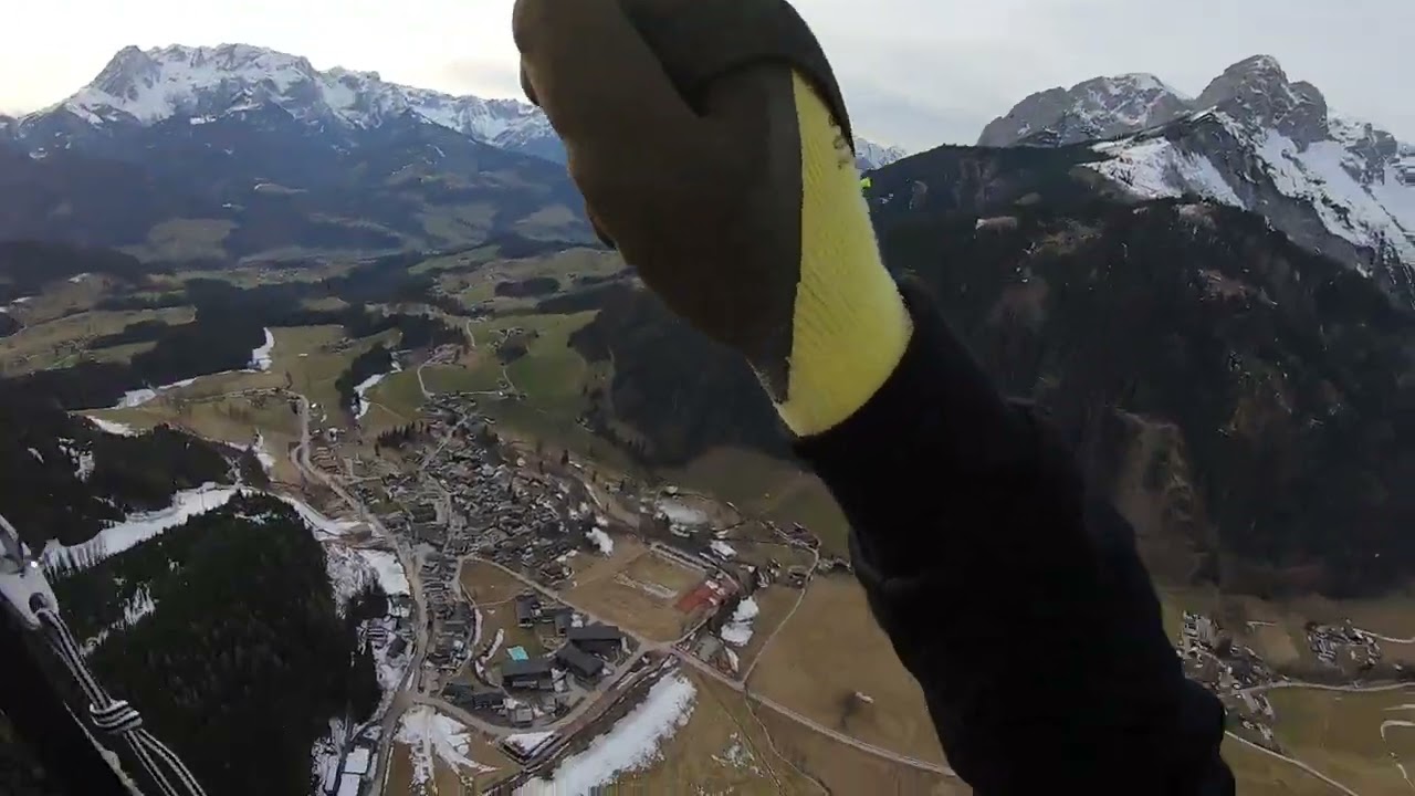 Paragleiten Bischling Werfenweng 17.03.2023 - Ost Start - Uncut
