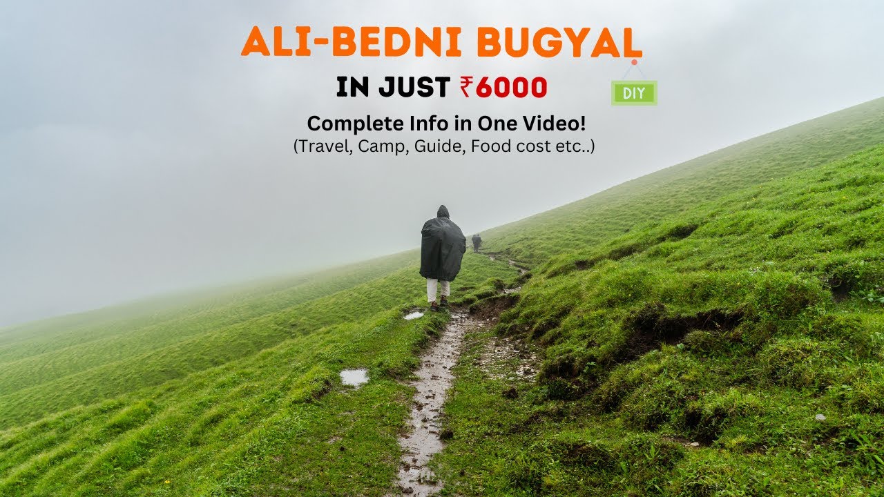 Ali Bedni Bugyal Budget DIY Trek | Complete guide | Uttarakhand | 3 Travelers
