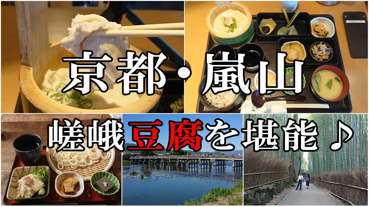 京都嵐山で嵯峨豆腐と湯葉を堪能【稲】