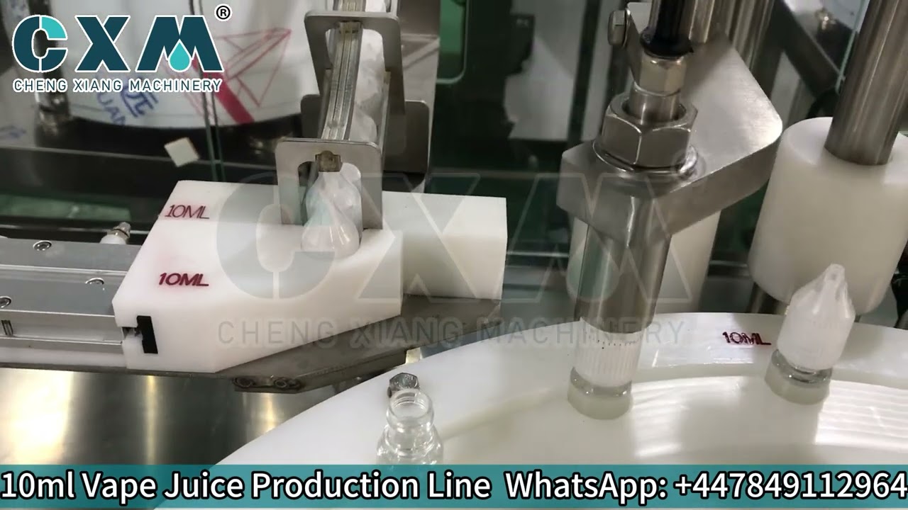 How Is 10ml Vape Juice Bottled and Packed Automatically？