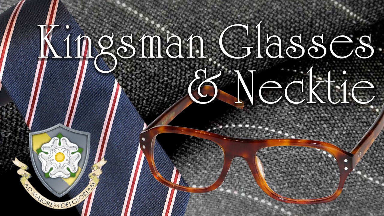 Magnoli Clothiers Kingsman Glasses & Necktie