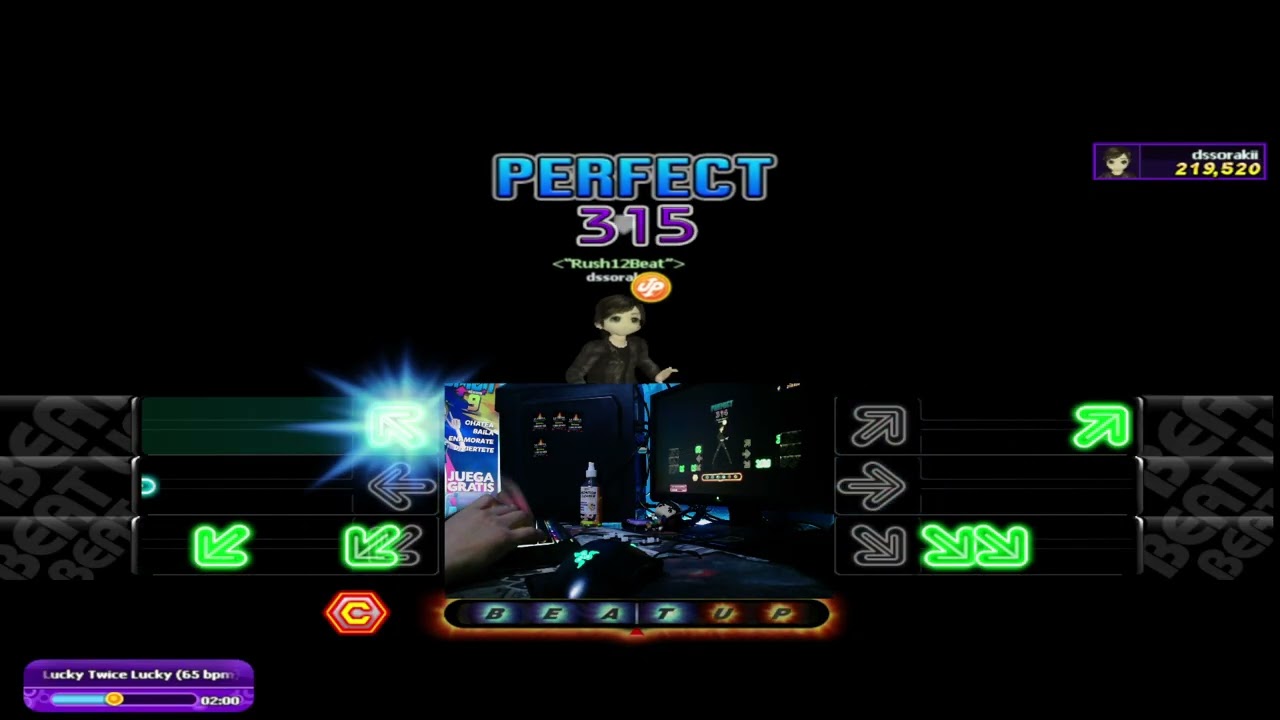 Audition Move ON | Lucky Twice - Lucky 65 Bpm Lv. 5 [Beat Up] [Hand Display]