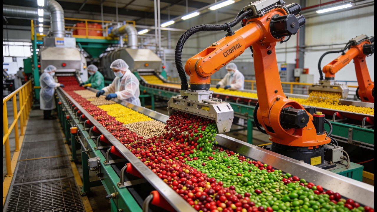 Inside the Specialty Coffee Supply Chain –How Remote Farms Produce Premium Beverages | Full Process