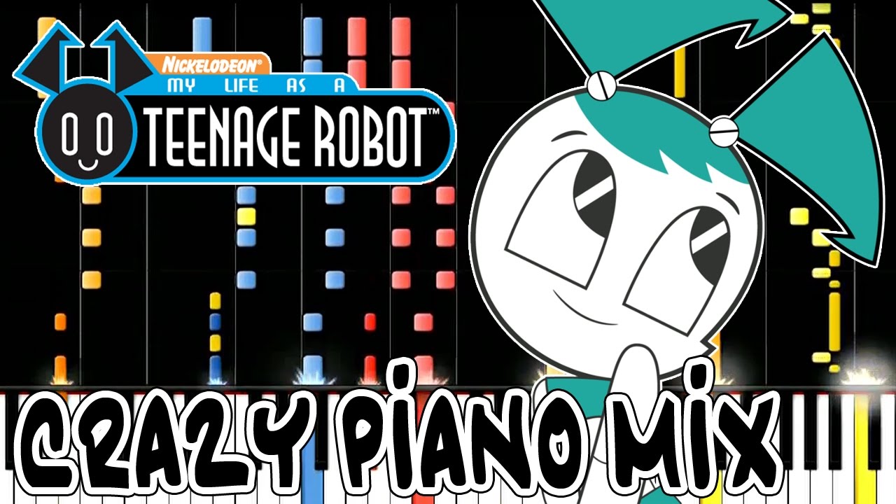 Crazy Piano? MY LIFE AS A TEENAGE ROBOT Theme