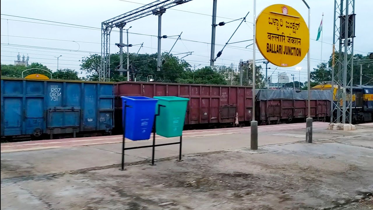 Journey compilation from Ballari Jn to Toranagallu Jn in 06207 - Yesvantpur - Hosapete Express Spl