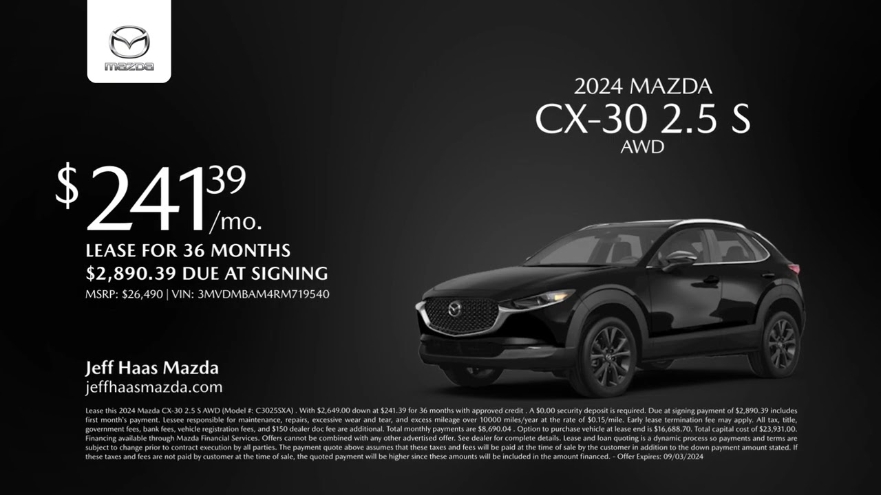 Mazda CX-30 08/10/2024 4170255