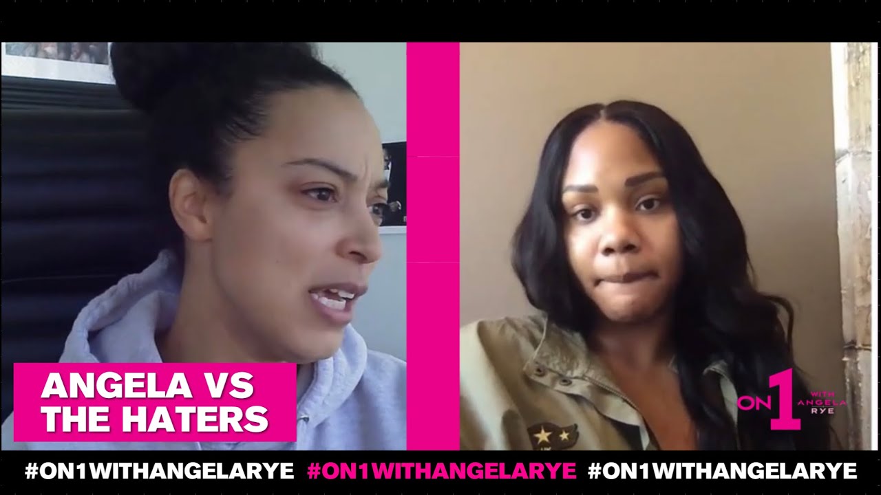 Angela Rye Gets Ambushed By A Hater | On 1 With Angela Rye