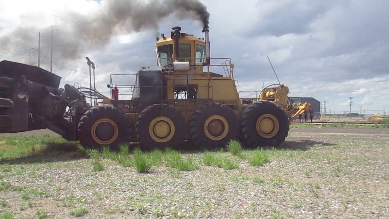BigIron  Melroe M870 Buffalo Coal Dozer