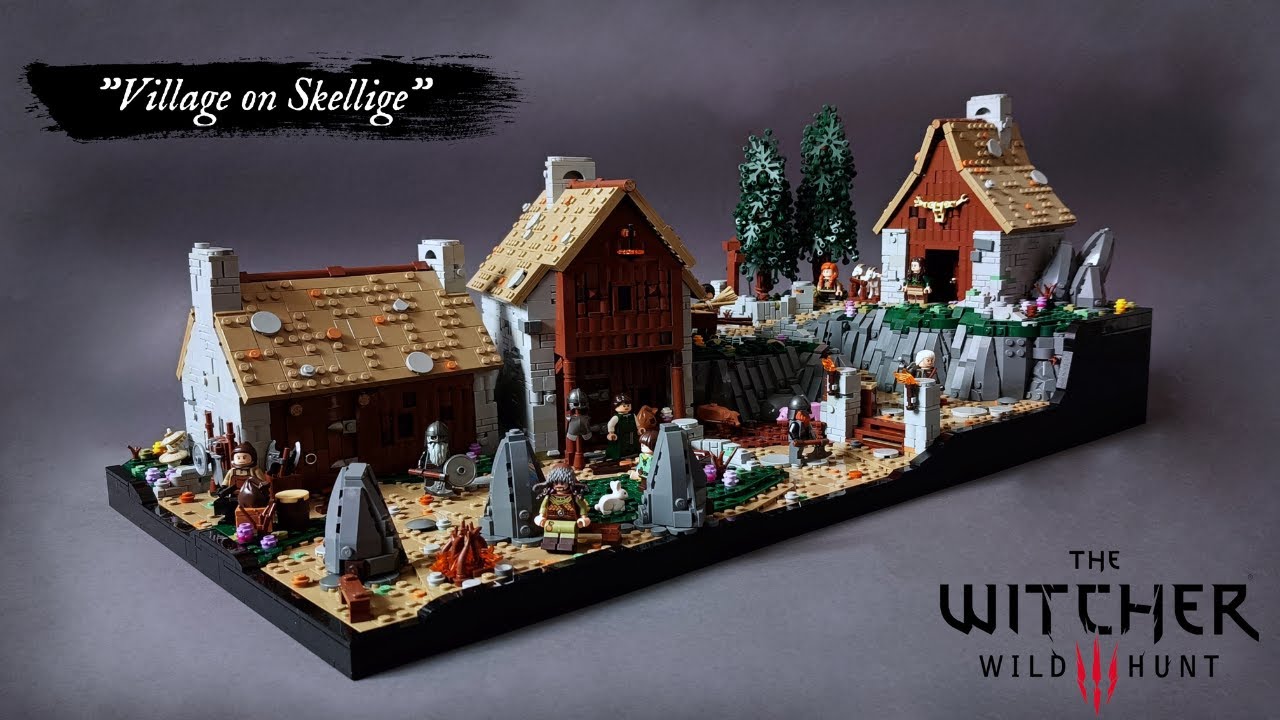 Lego The Witcher 3: Wild Hunt MOC | 