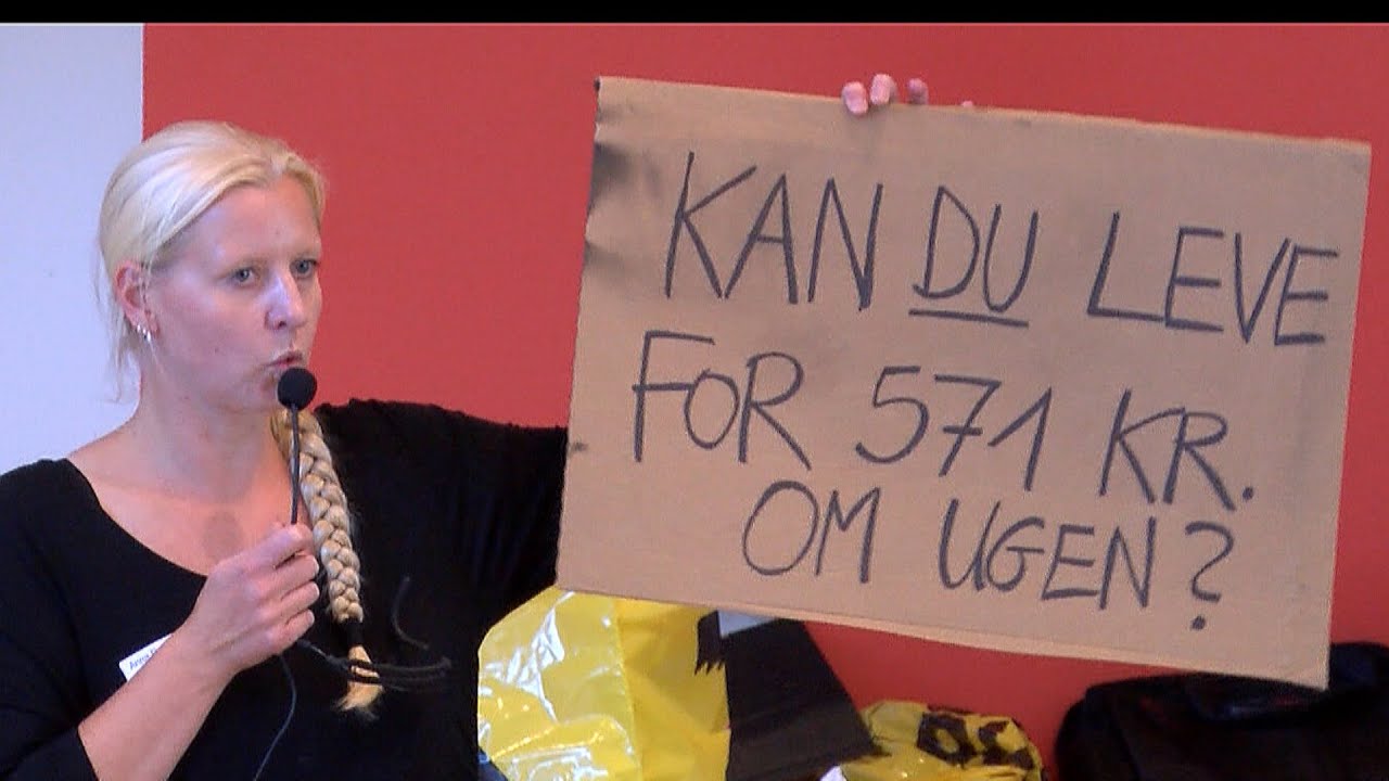 Kan du leve for 571 kr. om ugen - er der fattige i Danmark???