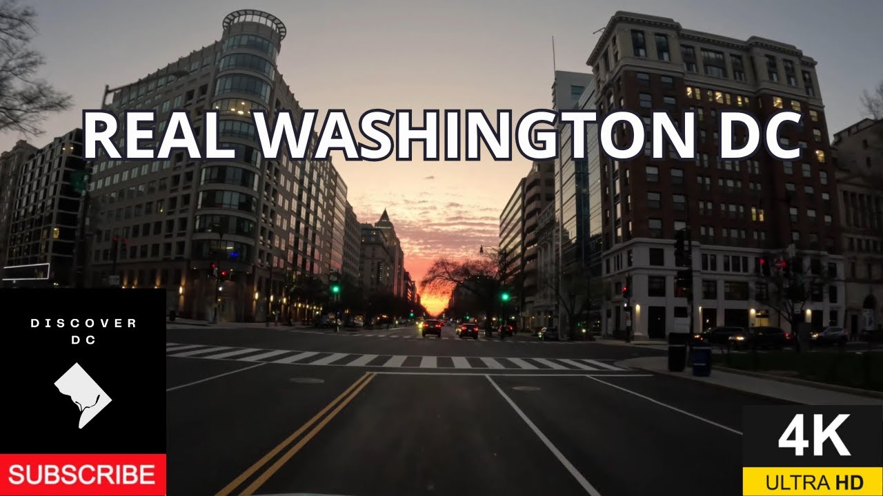 4K Driving In Parts Of DC You've Never Seen  #dc #dashcam #4k