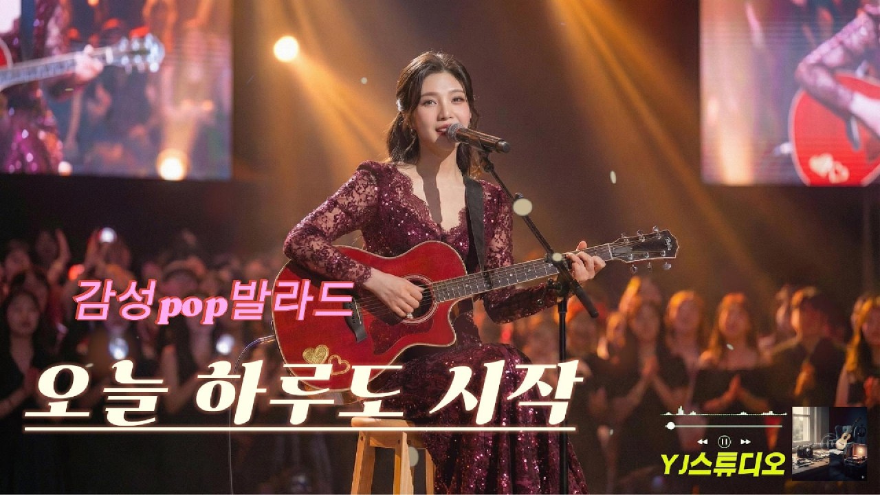 감성 팝 발라드 🎵 오늘 하루도 시작 🎸 Starting Today kpop 🎧 Emotional Pop Ballad