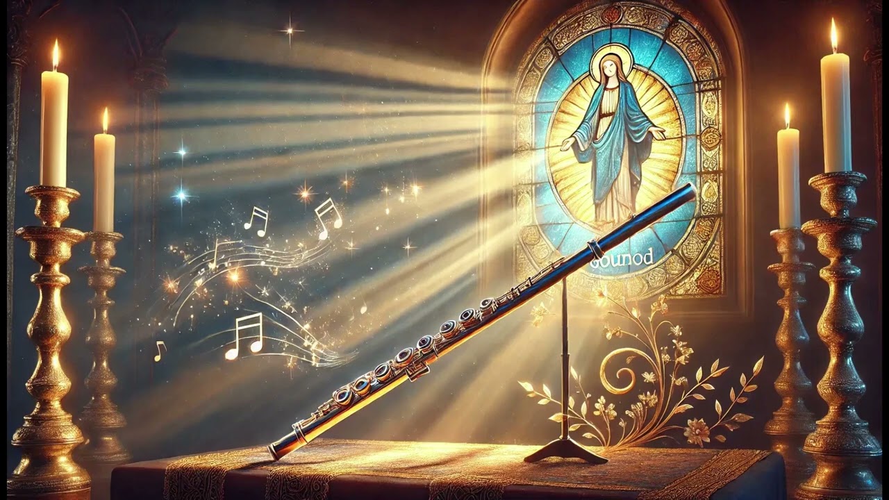 Gounod's "Ave Maria" played on live flute - elegant and heartwarming tones