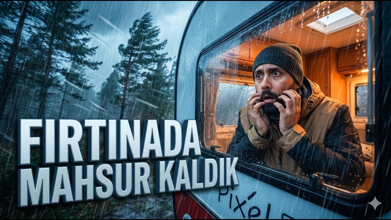Başkent Karavan Pixel 230 İnceleme Karavanda Fırtınaya Yakalandık