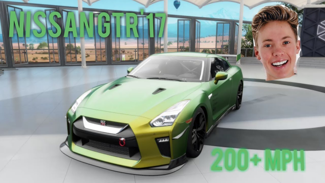 Forza Horizon 3 | Nissan GTR'17 Free roam *Tanner Fox's car wrap*
