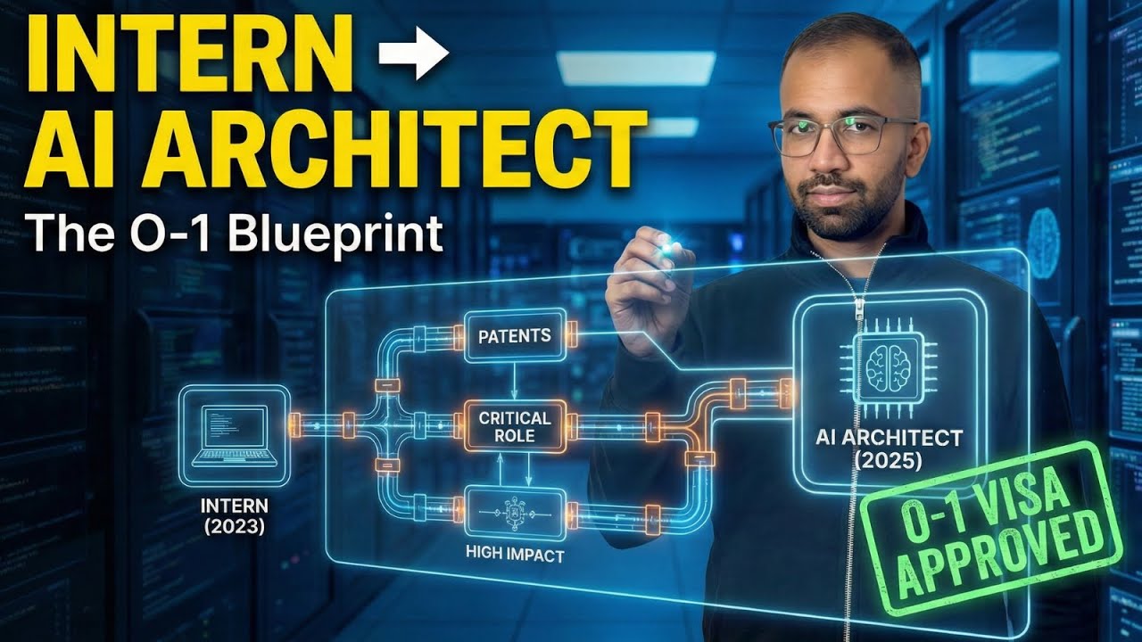 From Intern to AI Architect, Here's HOW He Engineered His O-1 Visa