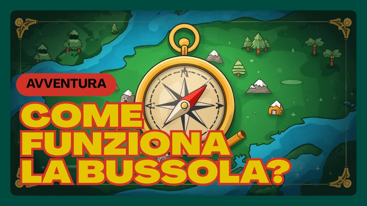 “Come funziona la bussola? Spiegato Semplice per bambini”