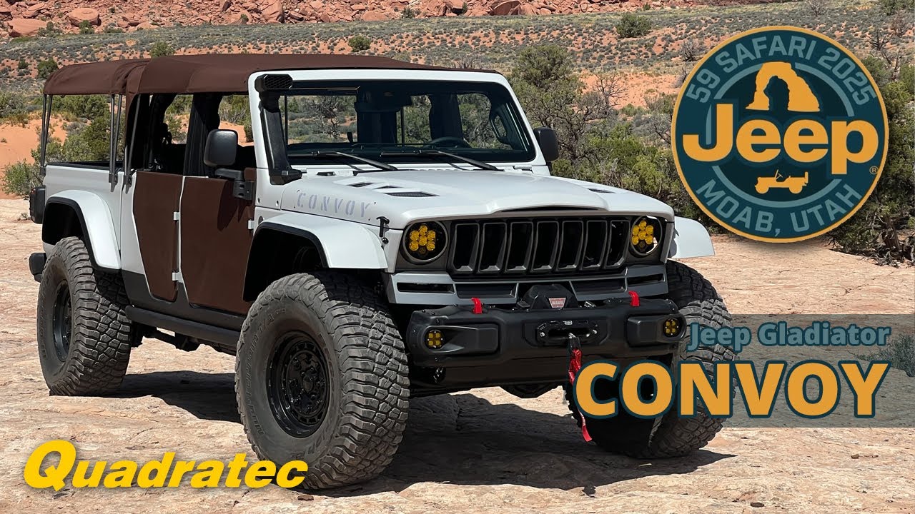 Is this the next generation Jeep Gladiator Grille? Jeep Convoy Concept, 59th Easter Jeep Safari