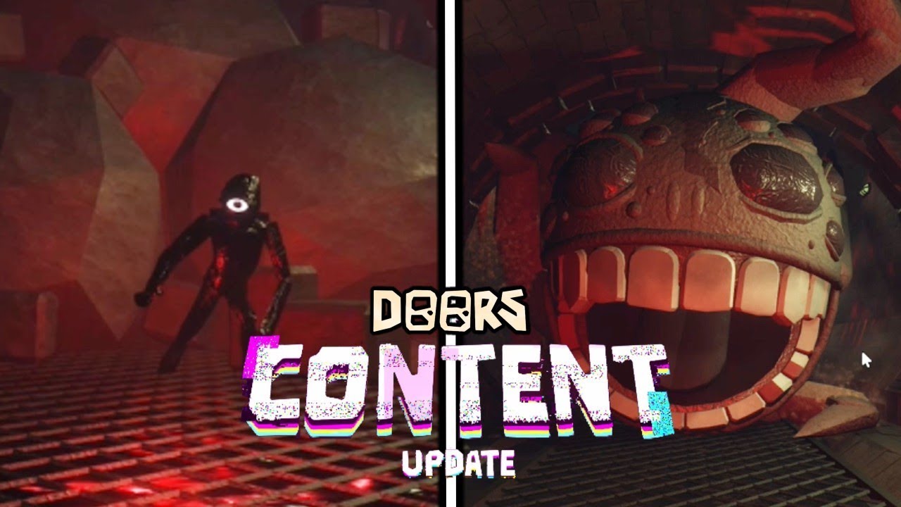 Roblox DOORS: New Revamped Seek Chase Floor 2 + Cutscene (The Content Update)