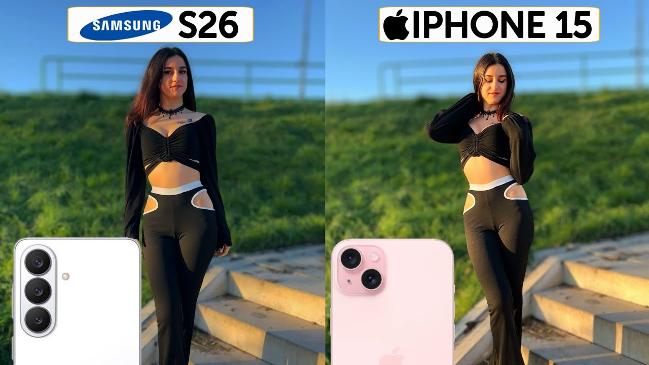 Samsung Galaxy S26 Vs iPhone 15 Camera Test Comparison 