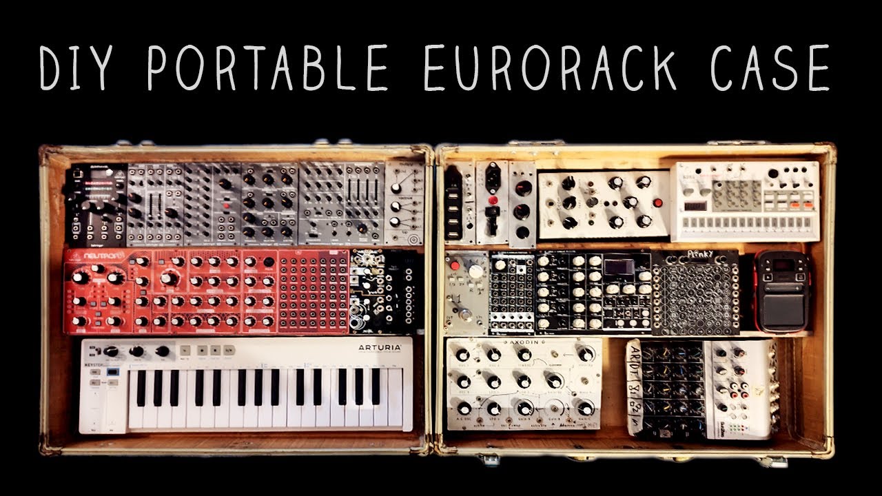 DIY Portable eurorack case