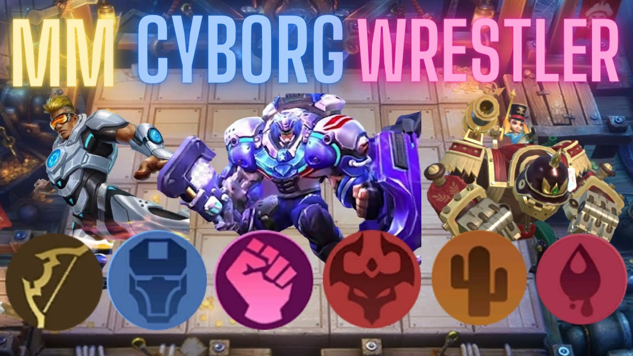 MM CYBORG WRESTLER META SYNERGY USING COMMANDER BUSS! | Magic Chess | MLBB