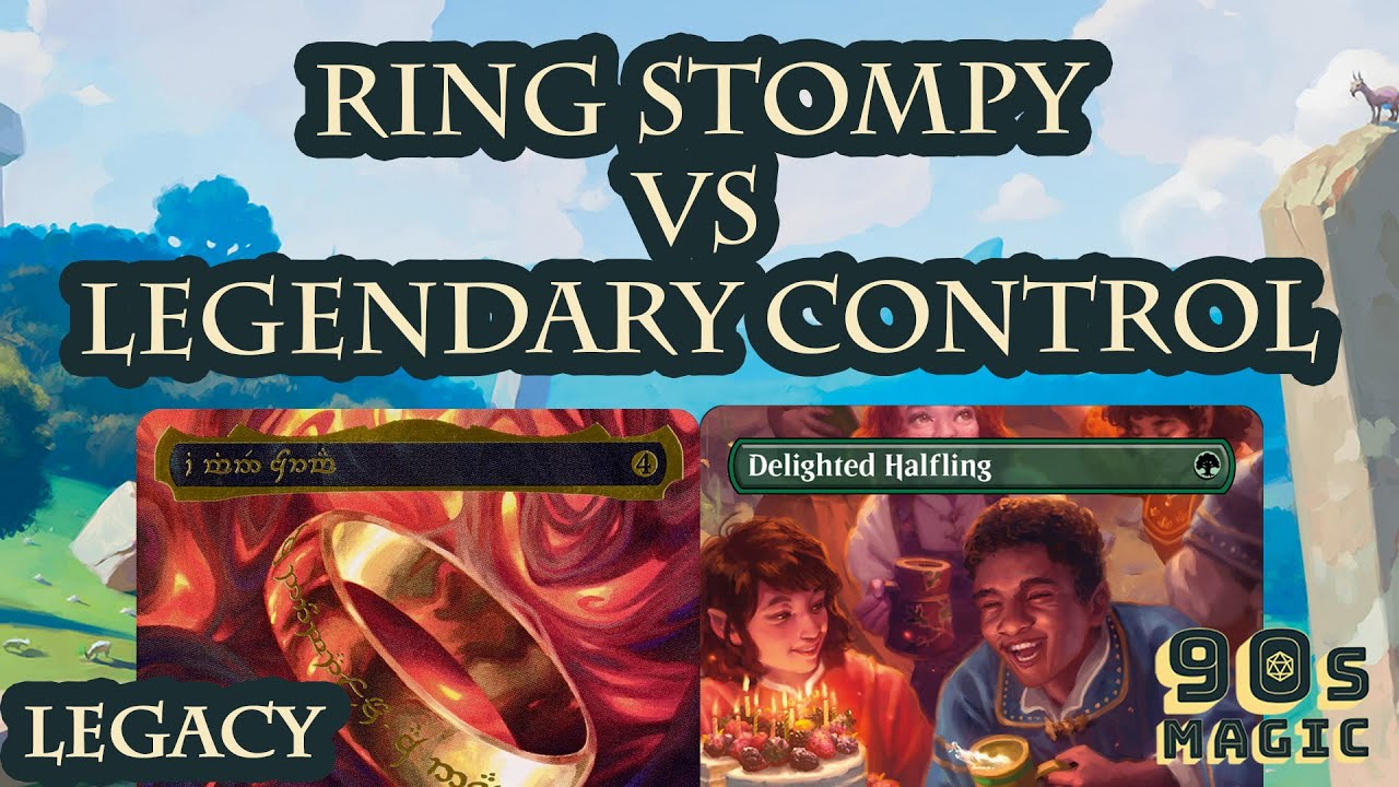 Mono Red The One Ring Moon Stompy vs 4c Control [MTG Legacy]